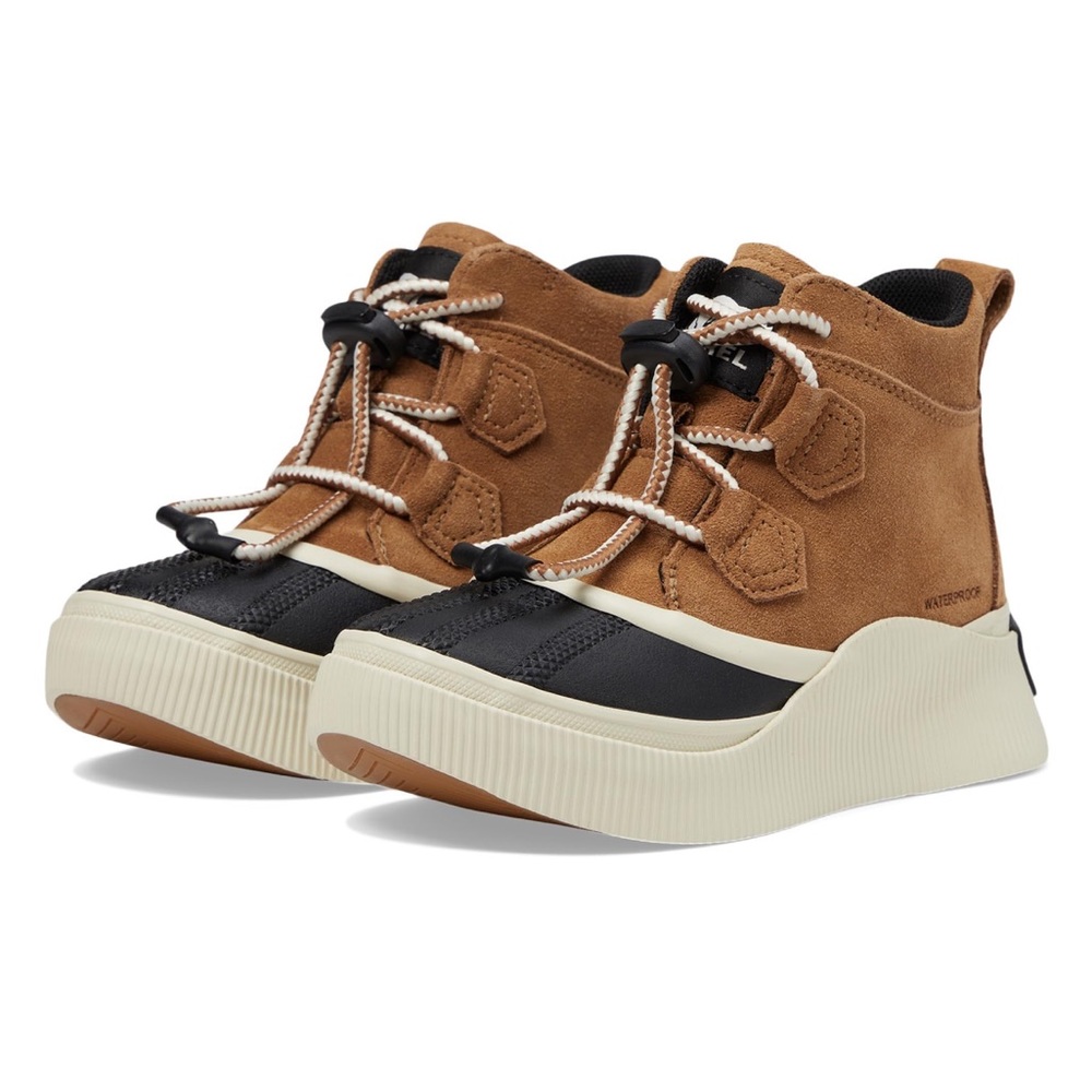 Sorel Brown and Black Duck Boots